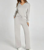 Selena | Flared Pants Two-Piece Set