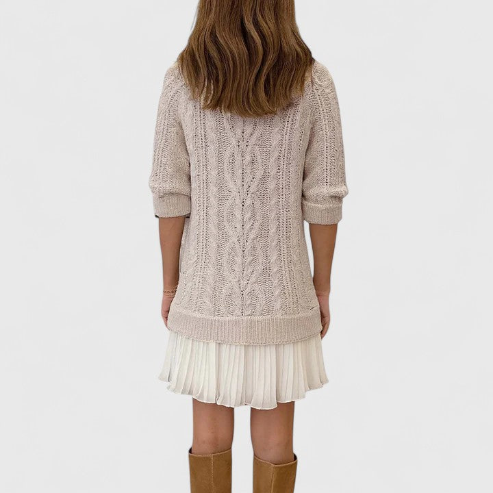 Thessa | Elegant Sweater Dress