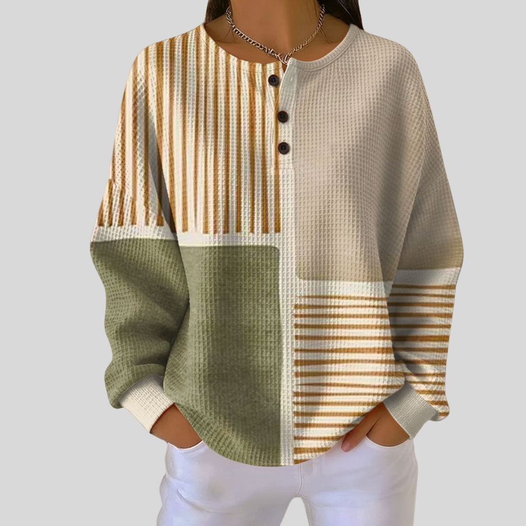 Felina | Waffle Knit Sweater