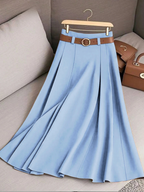Virelle | High-Waist A-Line Skirt