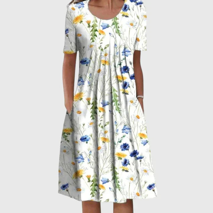 Lidia | Elegant Ruffle Dress