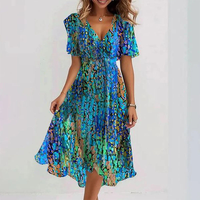 Amaya | Elegant Summer Chiffon Dress