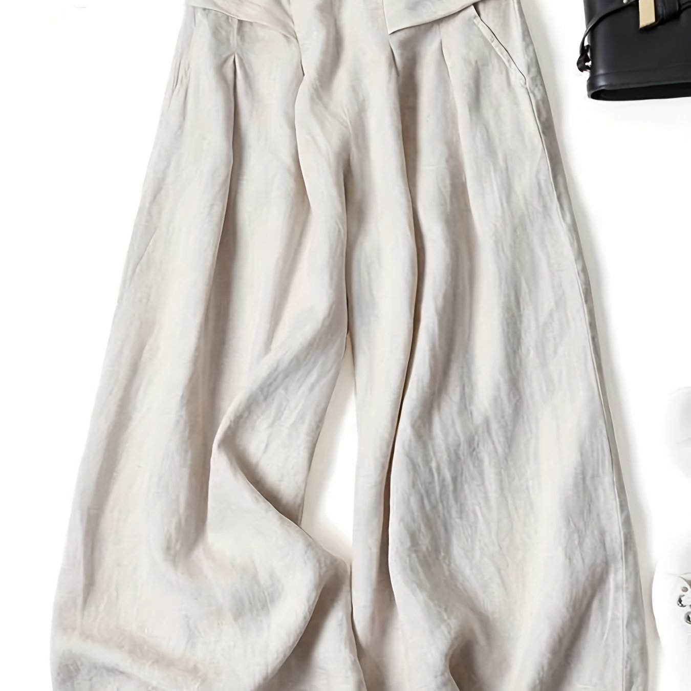 Anika | Wide-Leg Ankle Pants