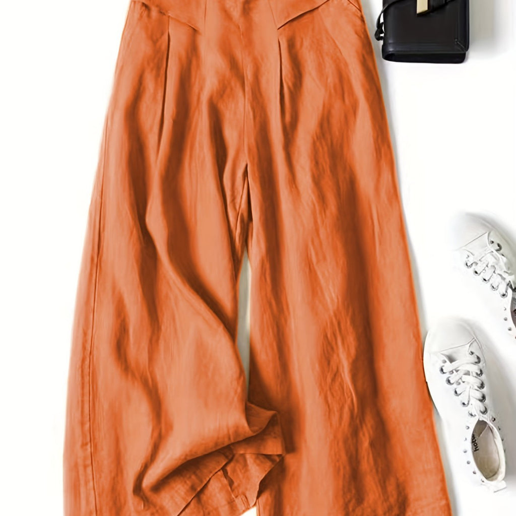 Anika | Wide-Leg Ankle Pants