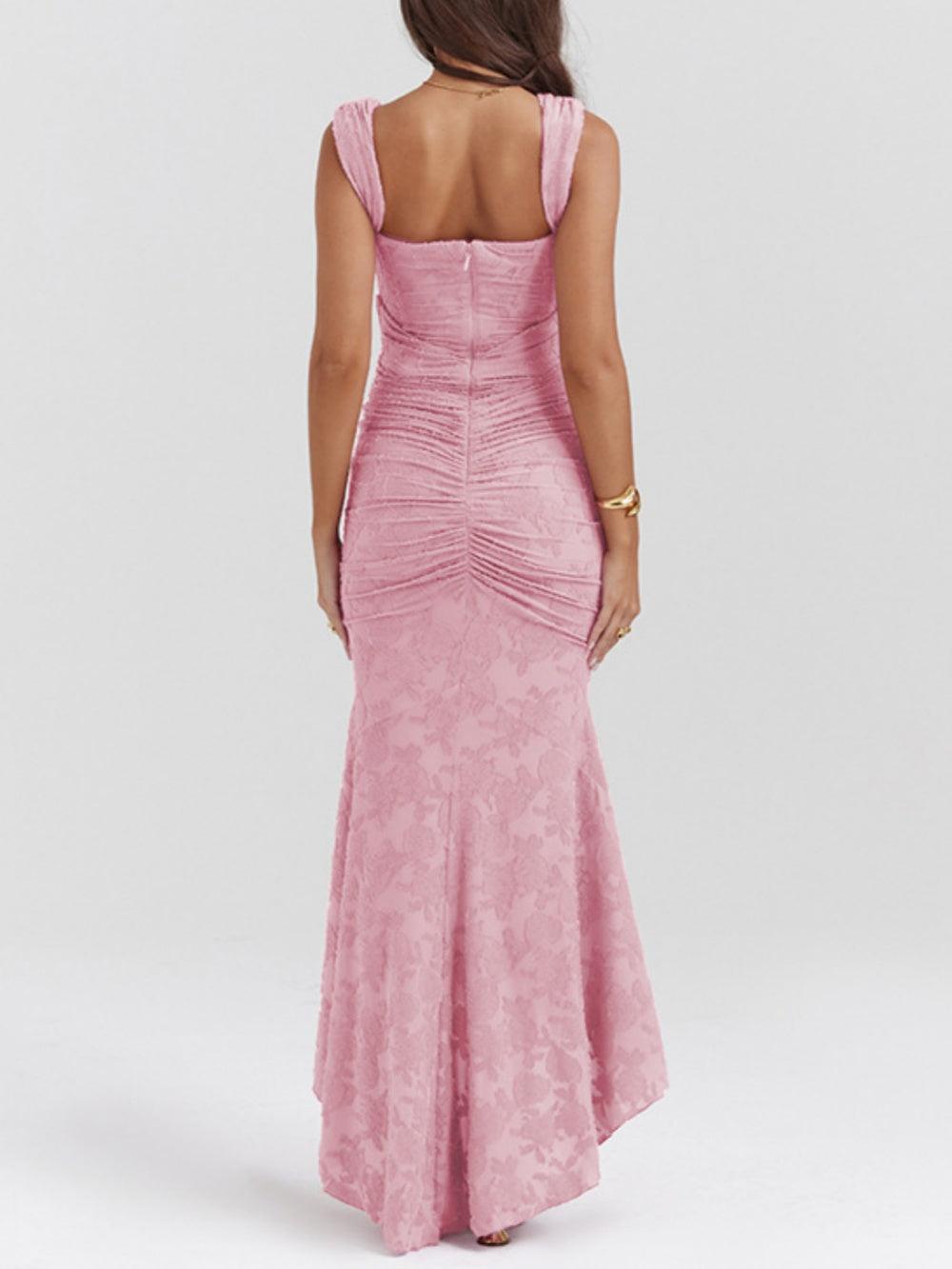 Celeste | Floral Sculpted Maxi Dress