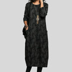 Eira | Textured Midi Dress