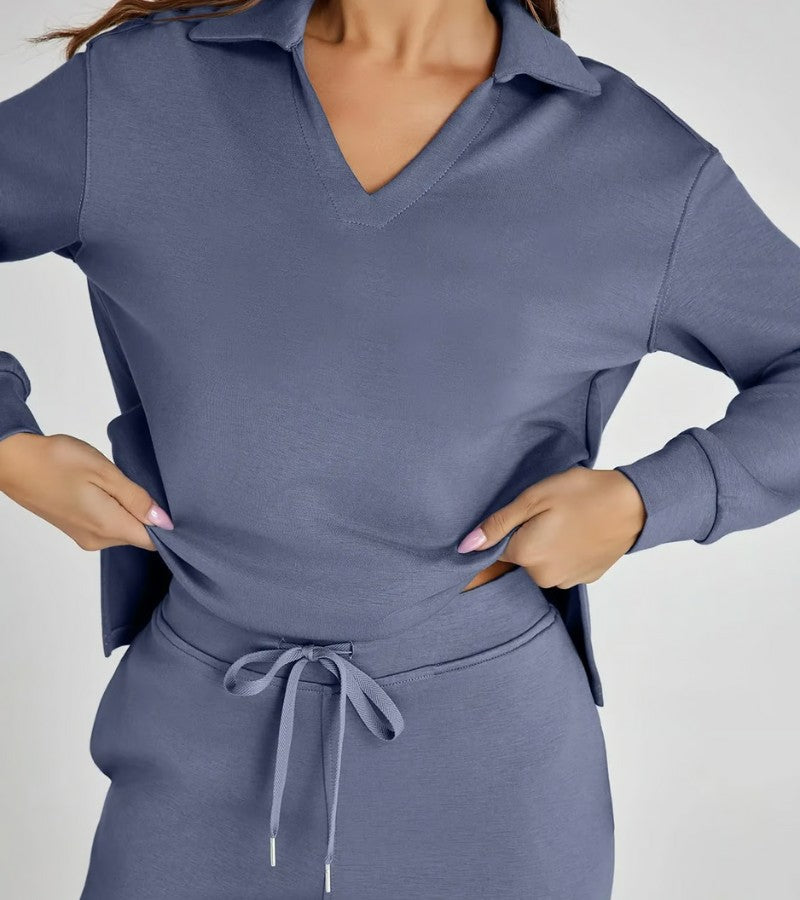 Selena | Flared Pants Two-Piece Set