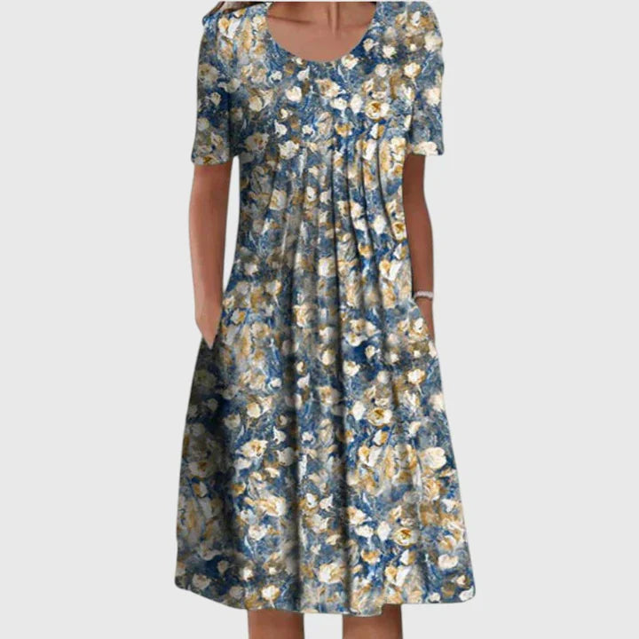 Lidia | Elegant Ruffle Dress