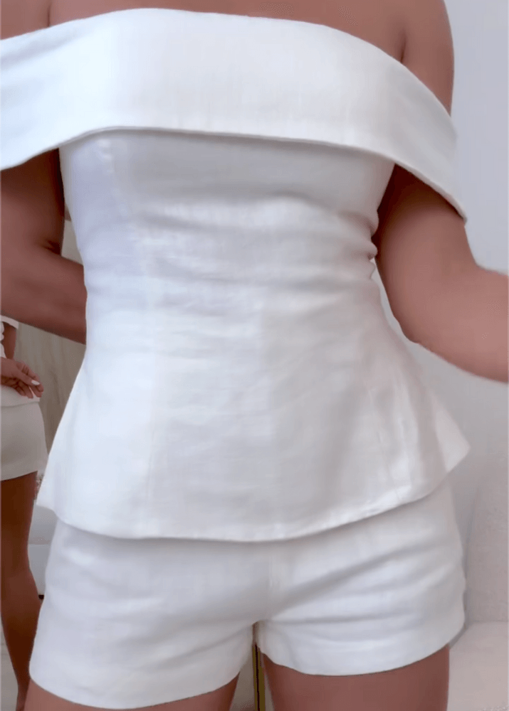 Isabella | Cotton Linen Two-Piece Set