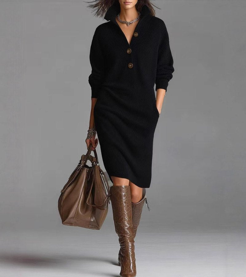 Carmen | Cozy Knit Sweater Dress
