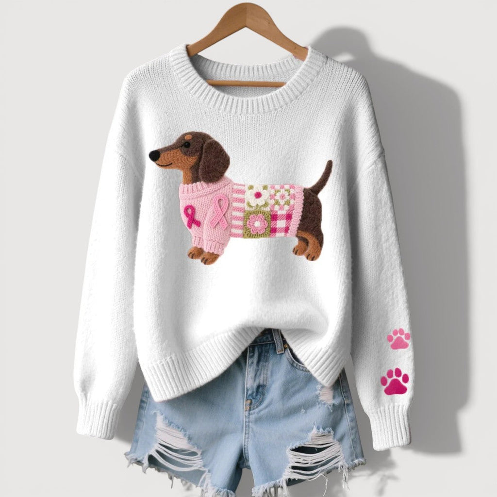 Eira | Cosy Dog Knit Sweater