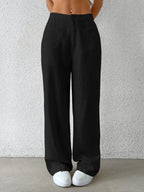 Zélie | Casual Beige Long Pants