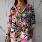 Maria | Floral Print Blouse