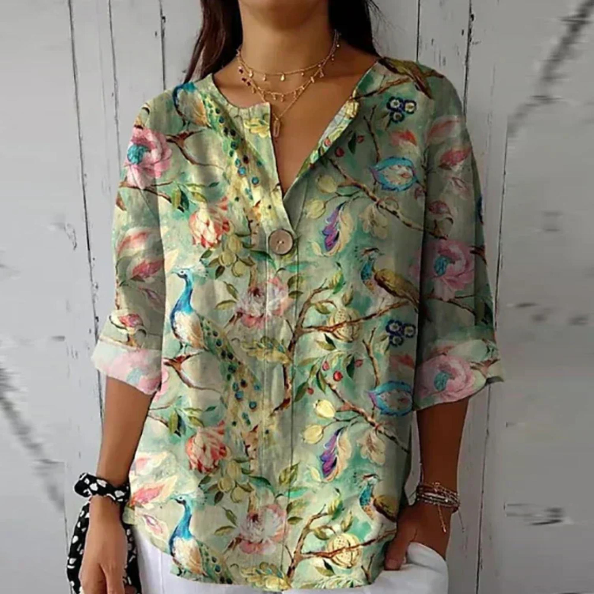 Maria | Floral Print Blouse