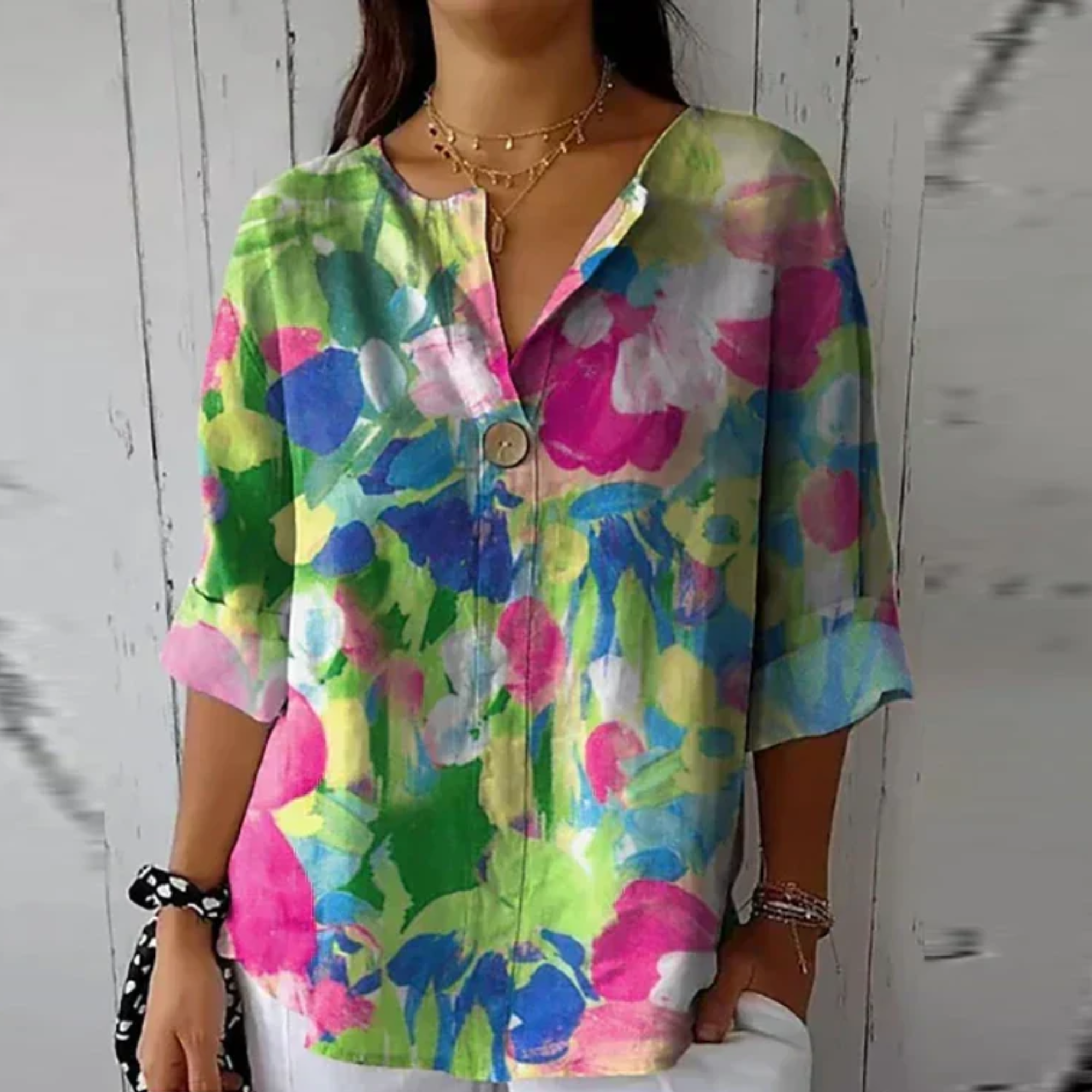 Maria | Floral Print Blouse
