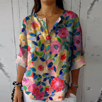 Maria | Floral Print Blouse
