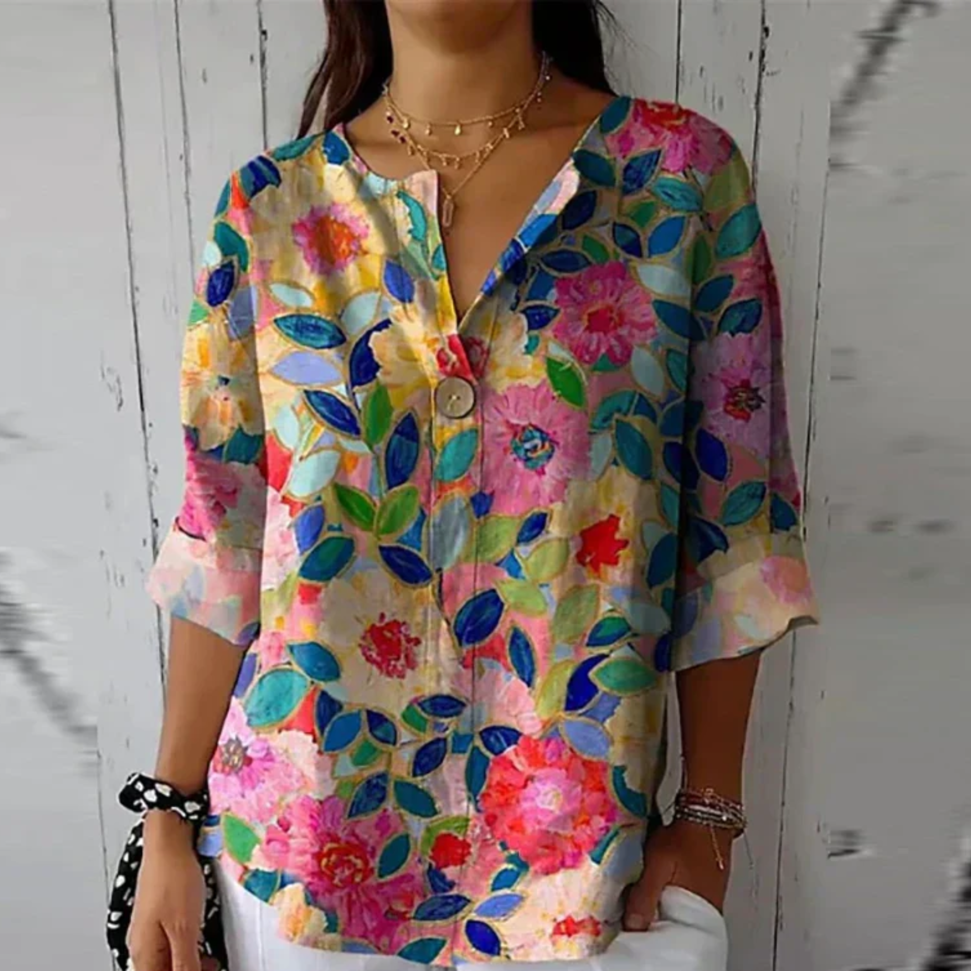Maria | Floral Print Blouse