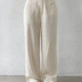 Zélie | Casual Beige Long Pants