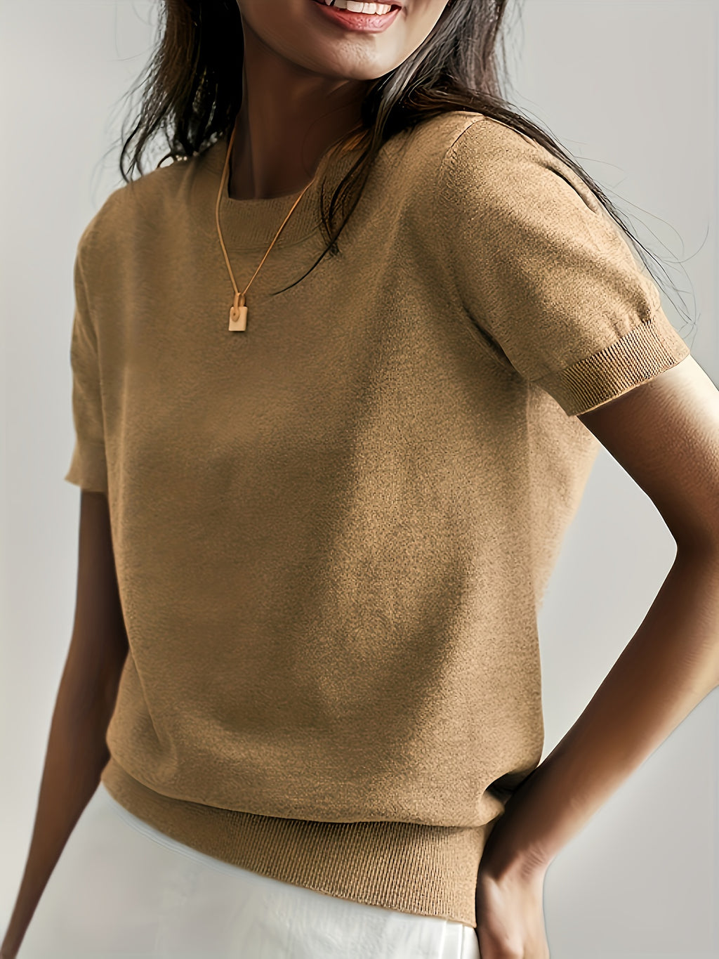 Hayden | Short-Sleeve Casual Blouse