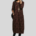 Eira | Textured Midi Dress
