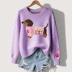 Eira | Cosy Dog Knit Sweater