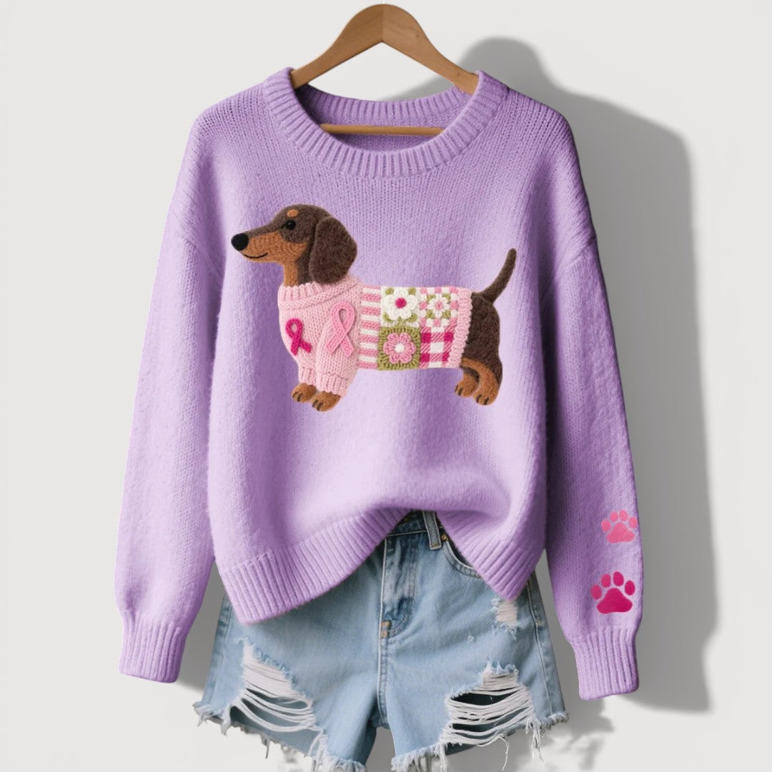 Eira | Cosy Dog Knit Sweater