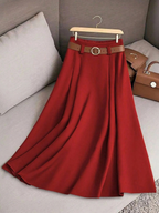 Virelle | High-Waist A-Line Skirt