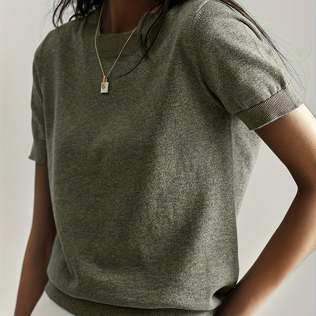 Hayden | Short-Sleeve Casual Blouse