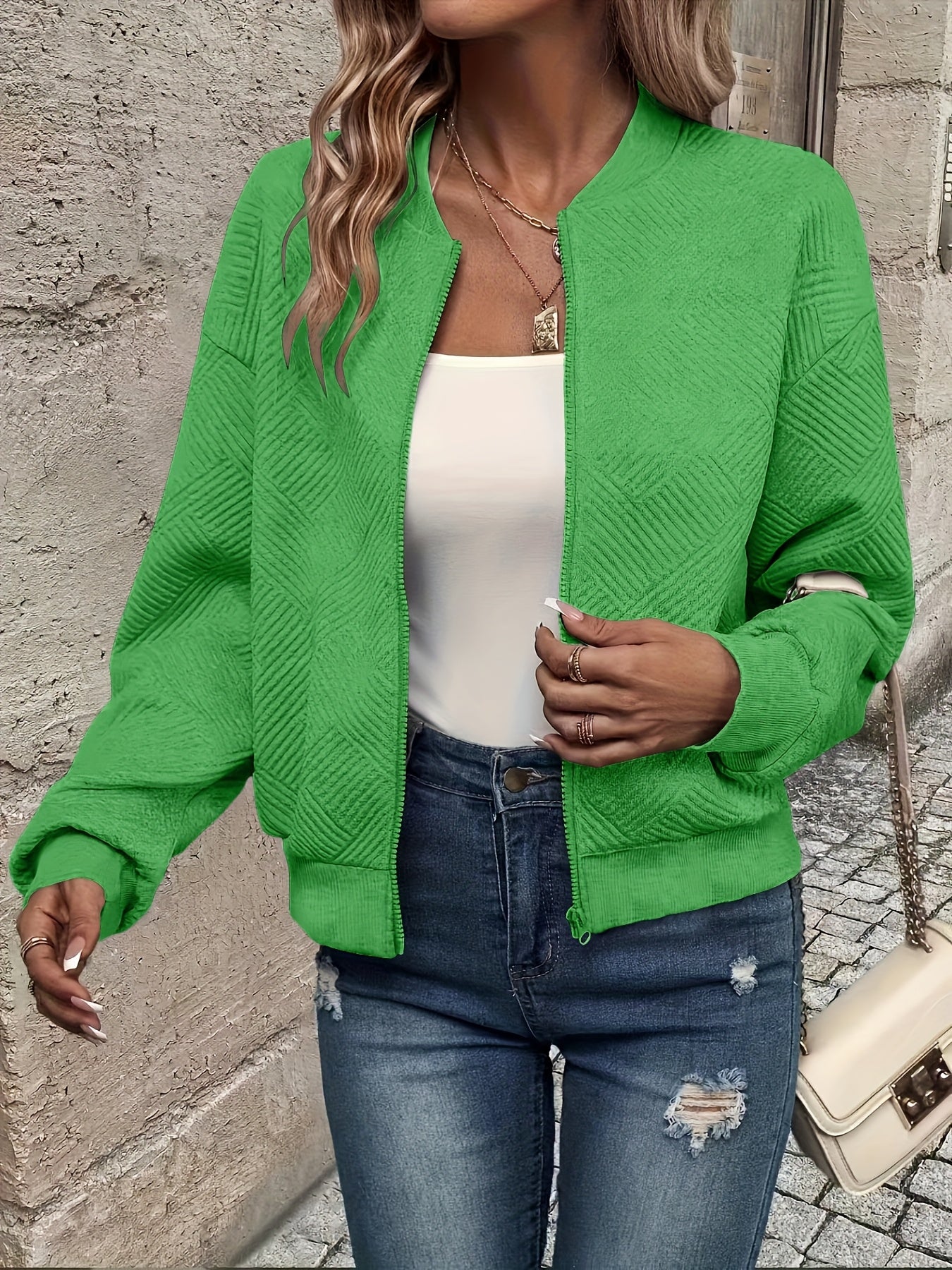 Eira | Casual Zip-Up Cardigan Jacket