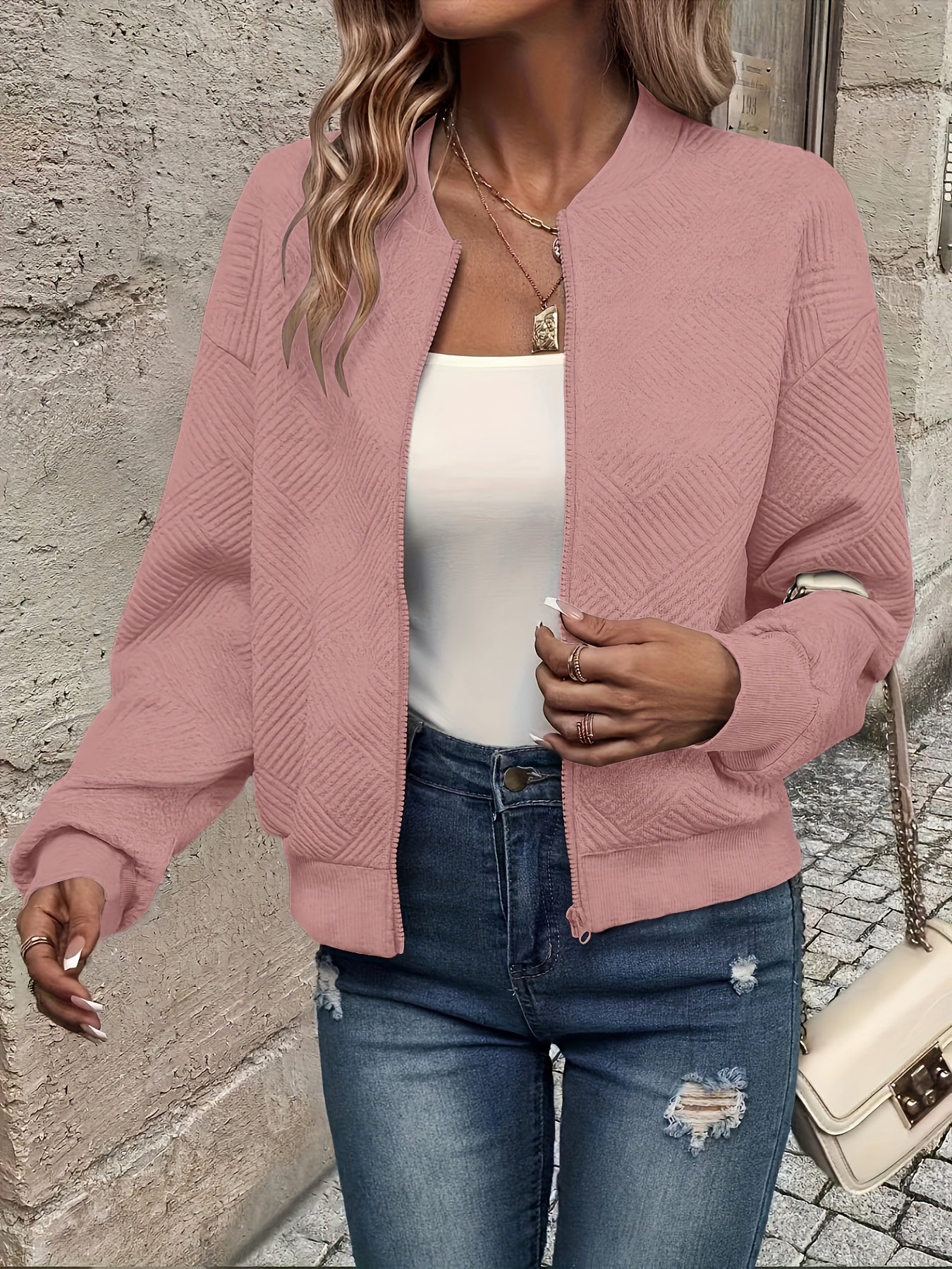 Eira | Casual Zip-Up Cardigan Jacket