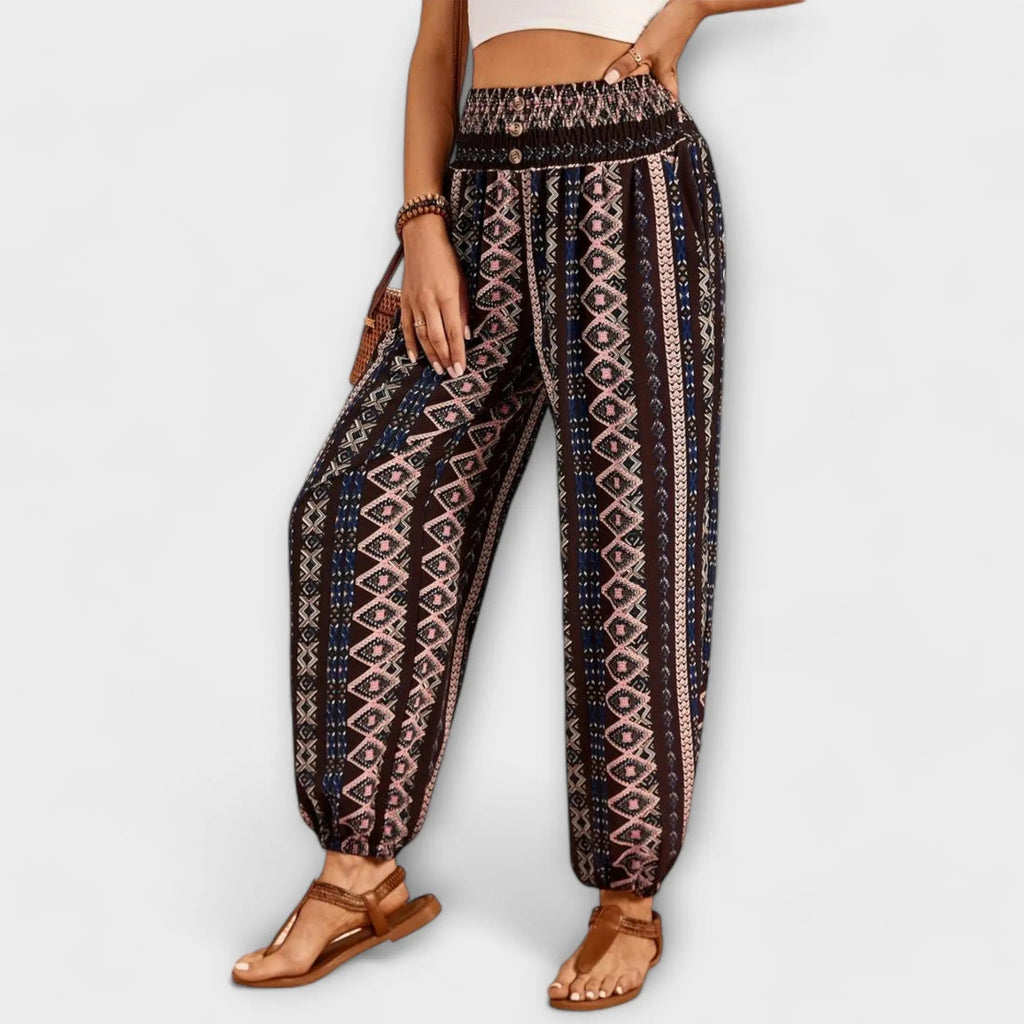 Reese | Ethno Wide-Leg Pants