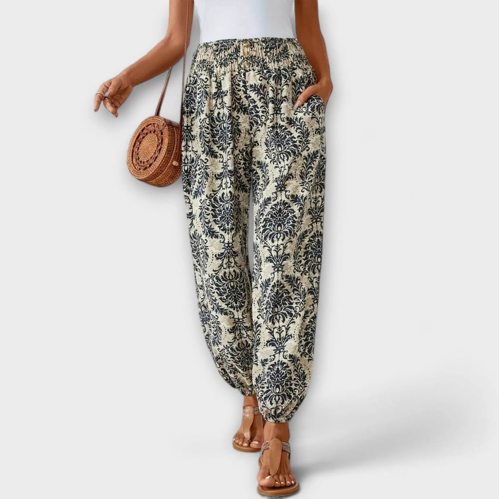 Reese | Ethno Wide-Leg Pants