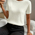 Klara | Ribbed Twist Detail Top