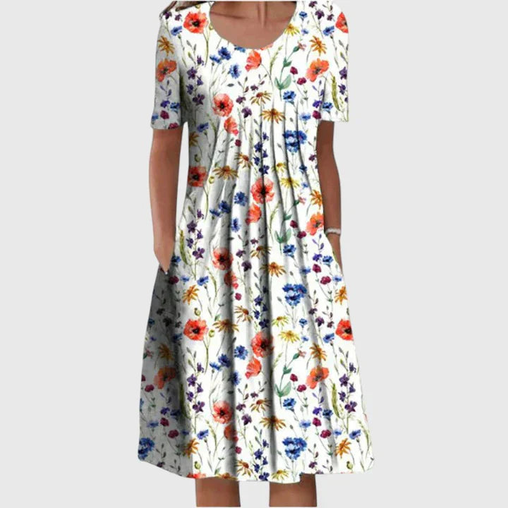 Lidia | Elegant Ruffle Dress