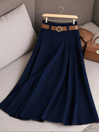 Virelle | High-Waist A-Line Skirt