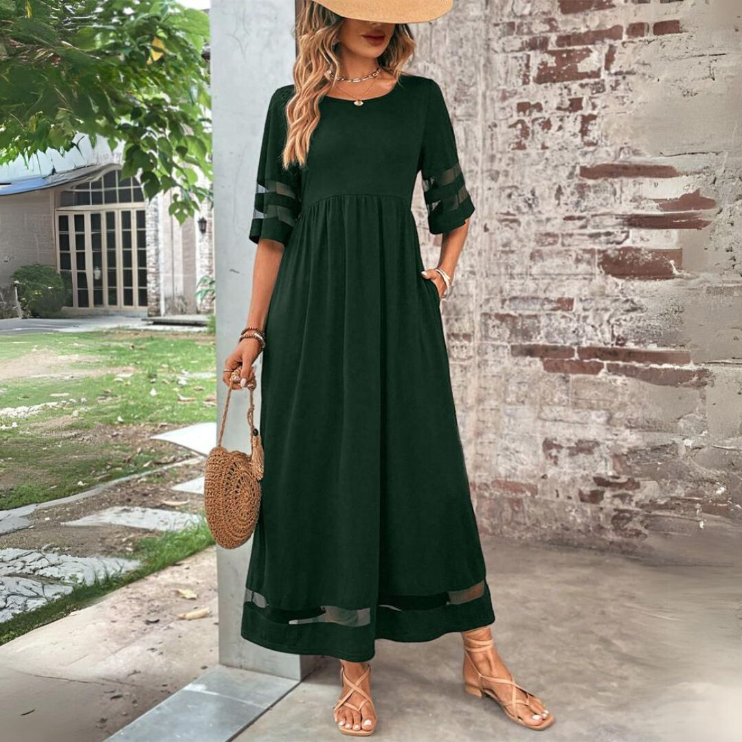 Novéa | Empire Waist Midi Dress