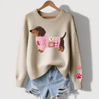 Eira | Cosy Dog Knit Sweater