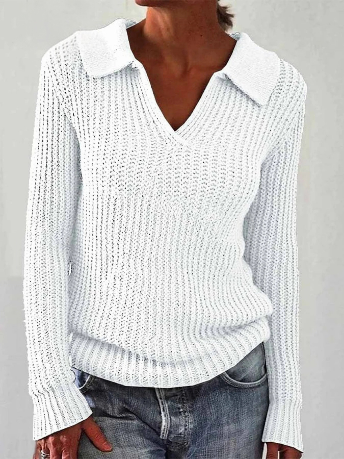 Yara | Casual Long-Sleeve Sweater