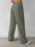 Zélie | Casual Beige Long Pants