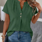 Orla | Relaxed Half-Open Pullover Top