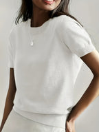 Hayden | Short-Sleeve Casual Blouse