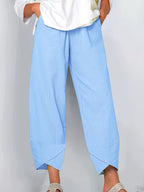 Cameron | Casual Elastic Waist Ankle Pants