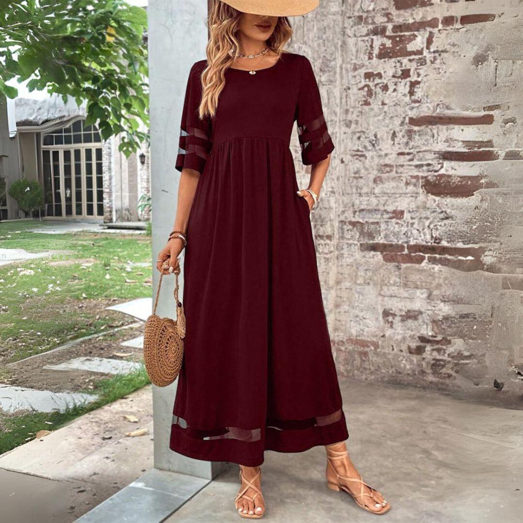 Novéa | Empire Waist Midi Dress