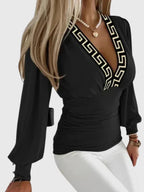 Avina | V-Neck Blouse