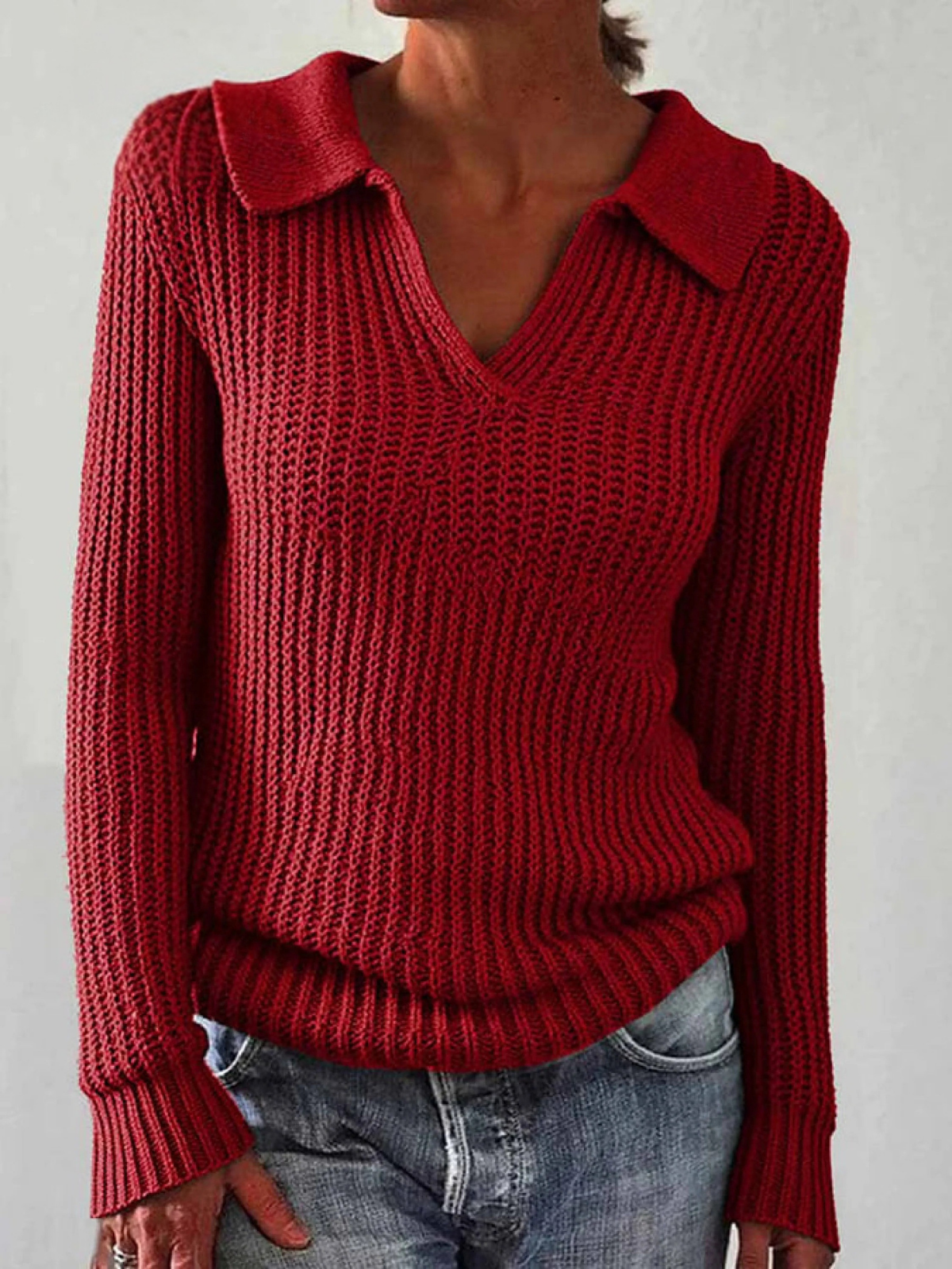 Yara | Casual Long-Sleeve Sweater