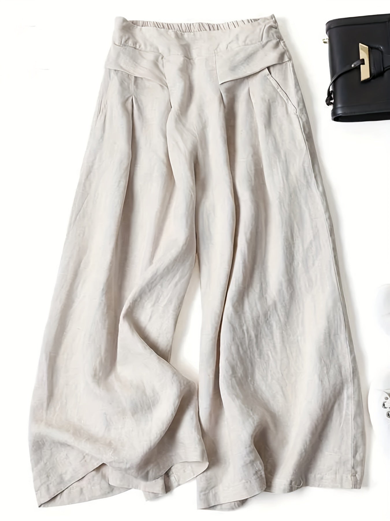 Anika | Wide-Leg Ankle Pants