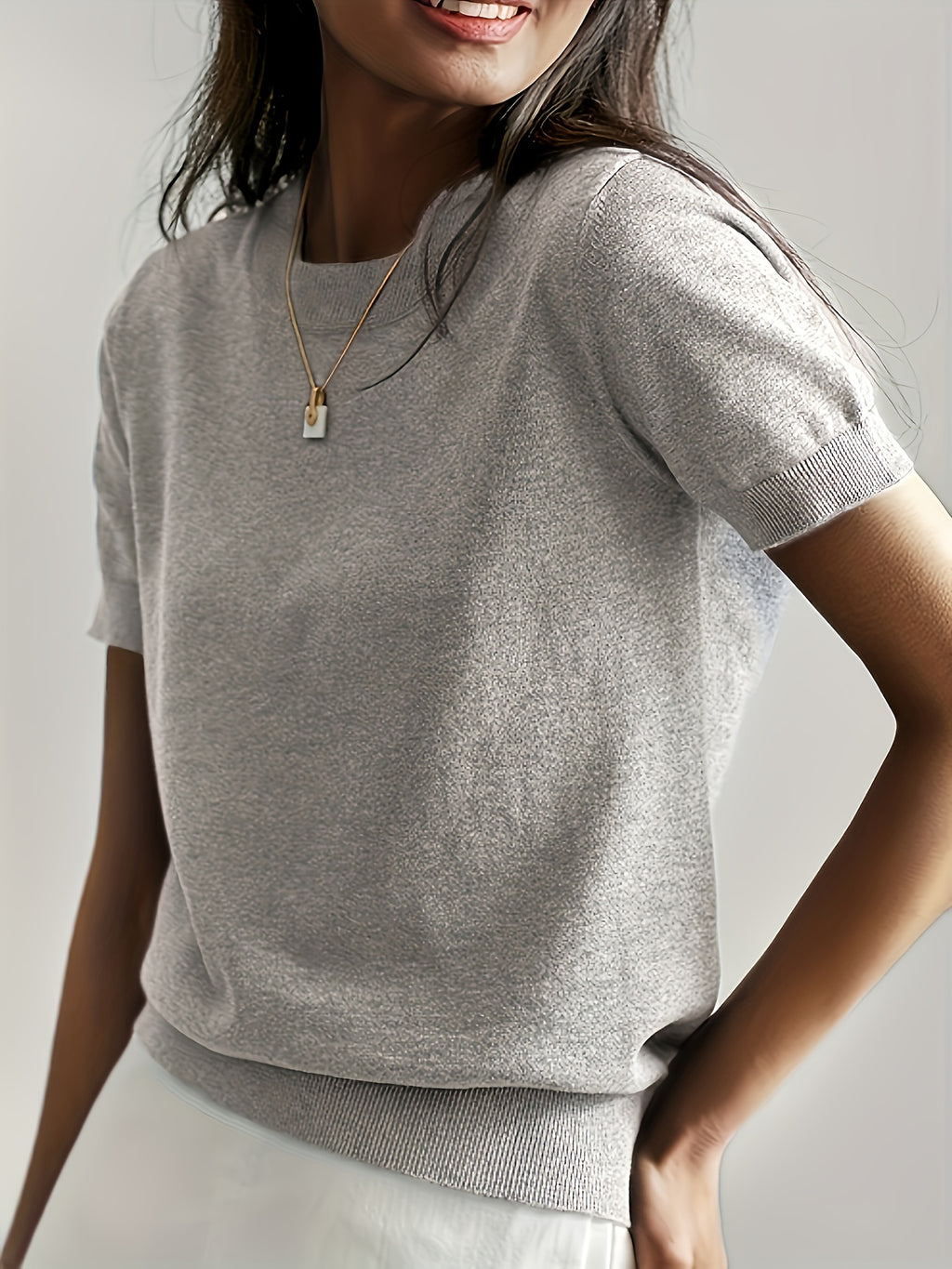Hayden | Short-Sleeve Casual Blouse