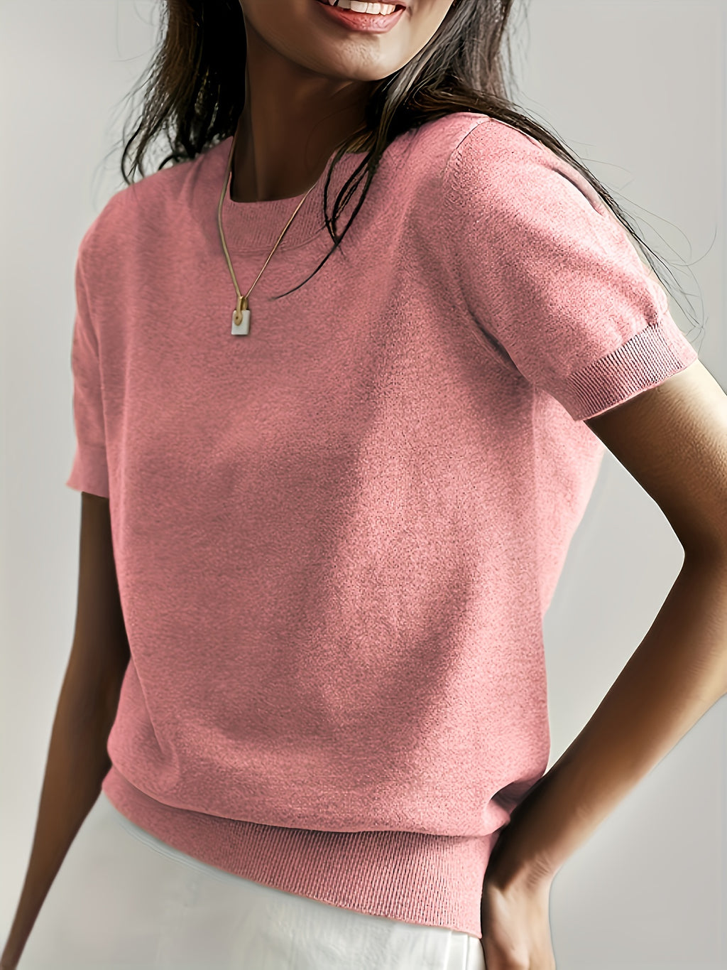 Hayden | Short-Sleeve Casual Blouse