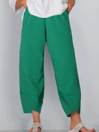 Cameron | Casual Elastic Waist Ankle Pants