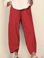 Cameron | Casual Elastic Waist Ankle Pants